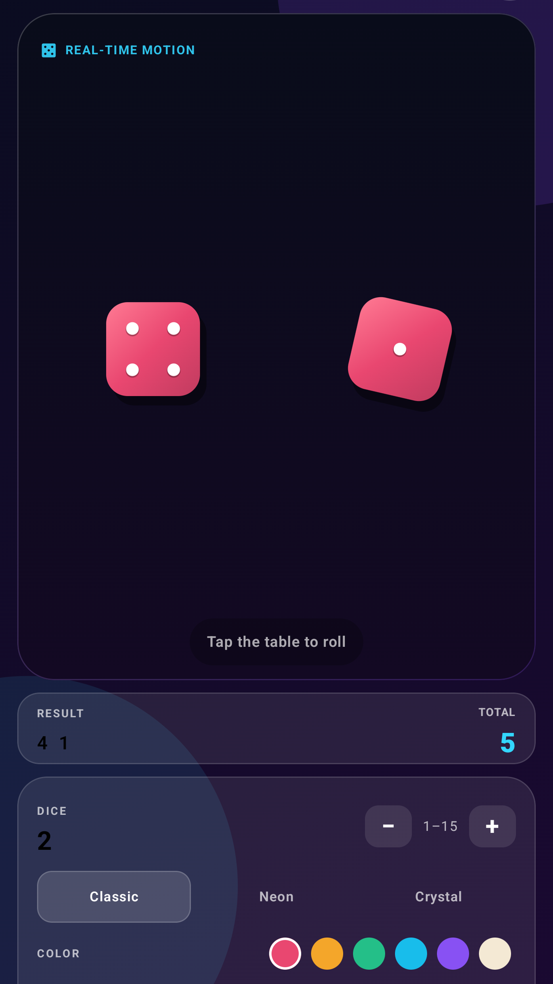 3D 骰子 screenshot 2