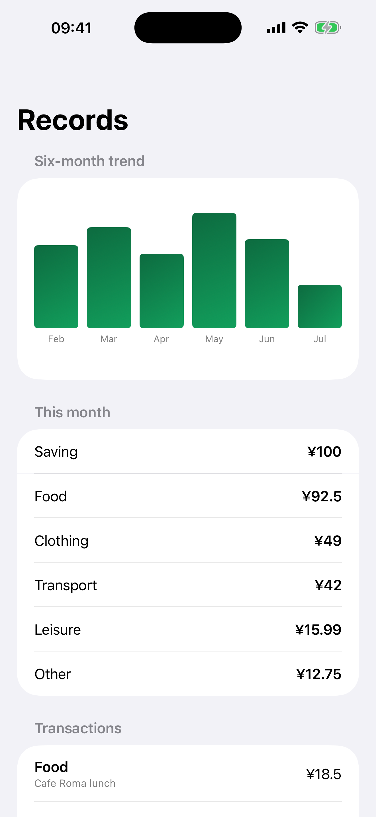 Expenses Housekeeper screenshot 3