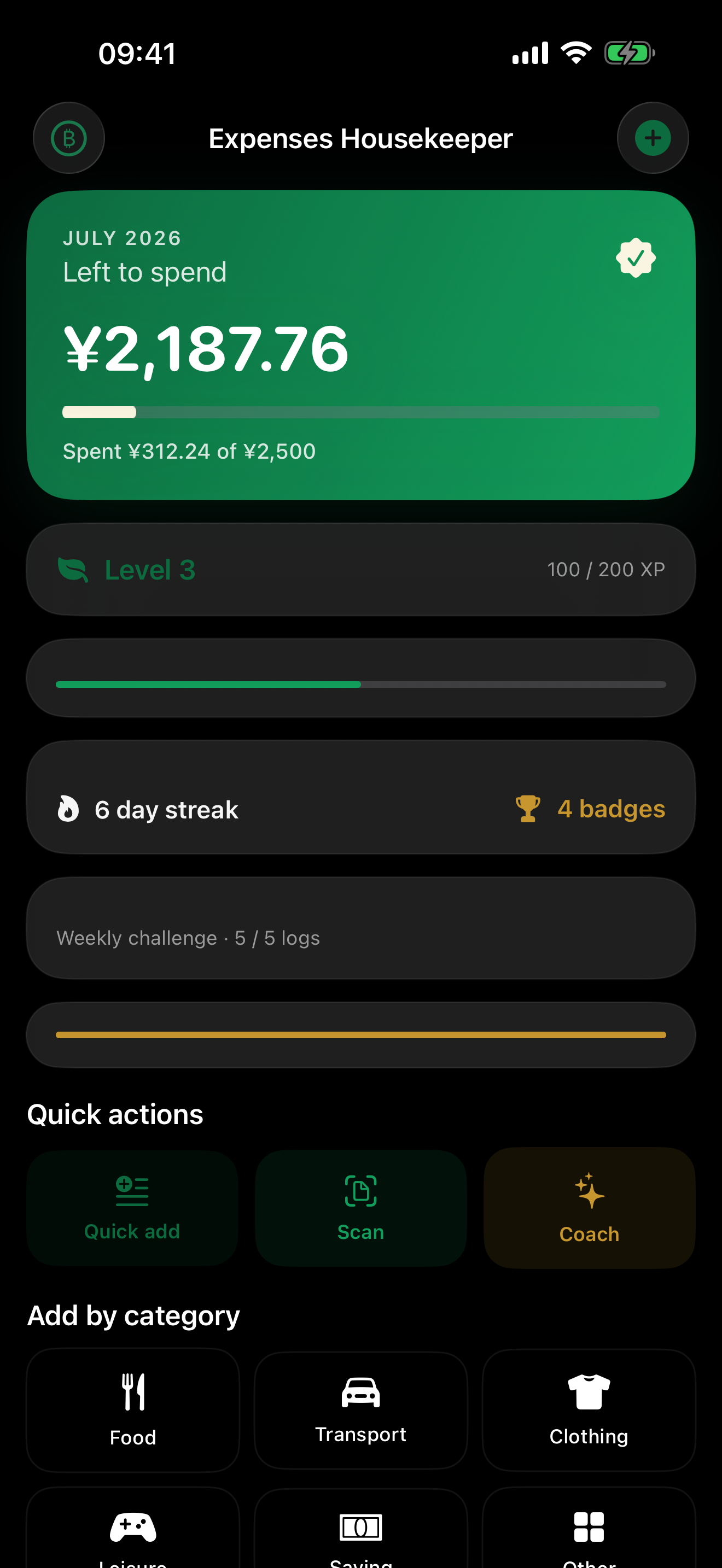 Expenses Housekeeper screenshot 5