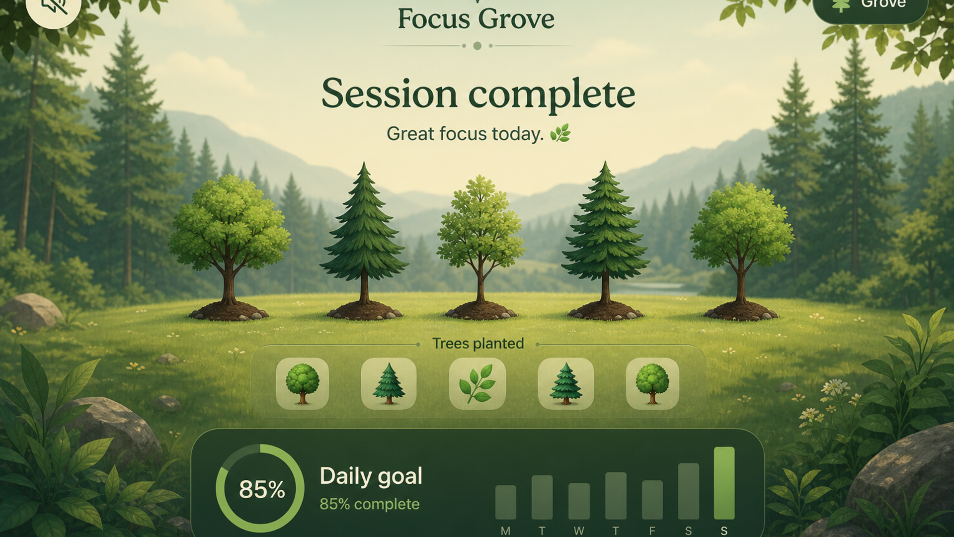 Focus Grove screenshot 4