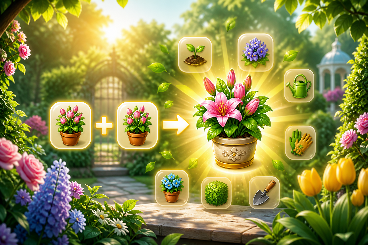 Garden Merge screenshot 1