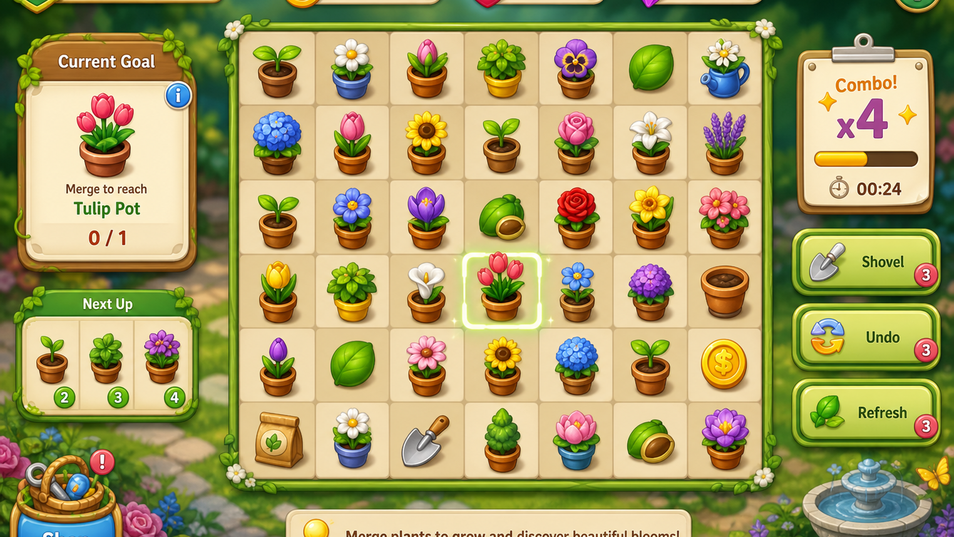 Garden Merge screenshot 3