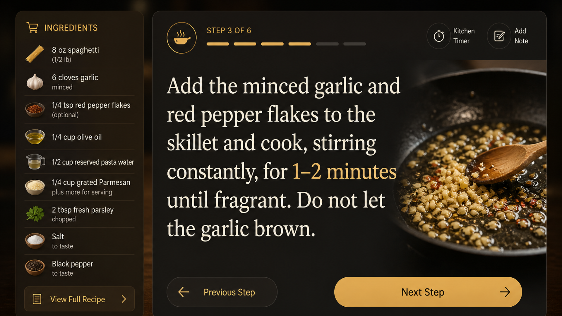 Recipe Glance screenshot 3