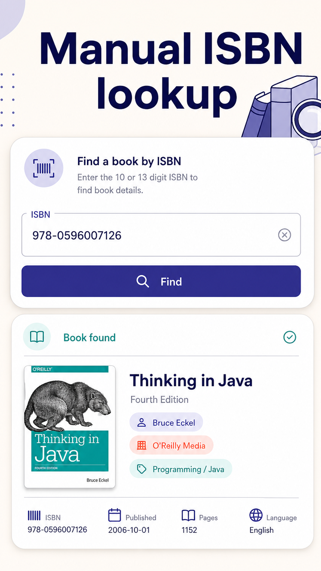 Book Finder:ISBN 掃描 screenshot 2