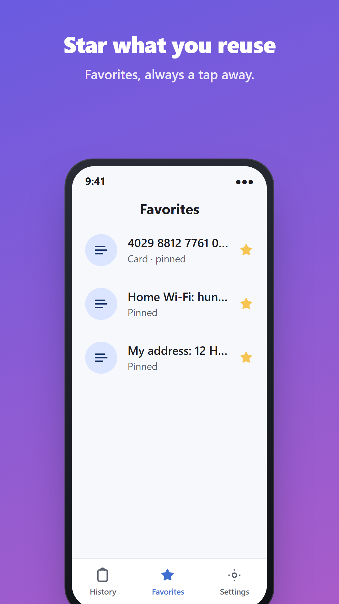 Clip: Clipboard Manager screenshot 5