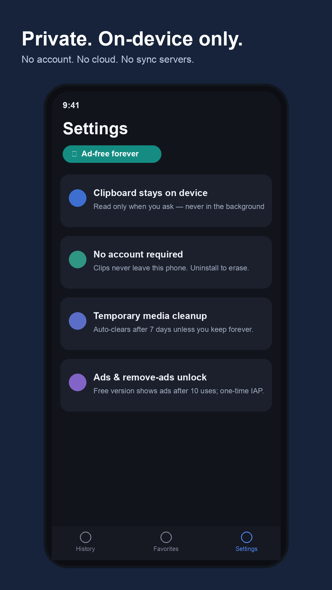 Clip: Clipboard Manager screenshot 6