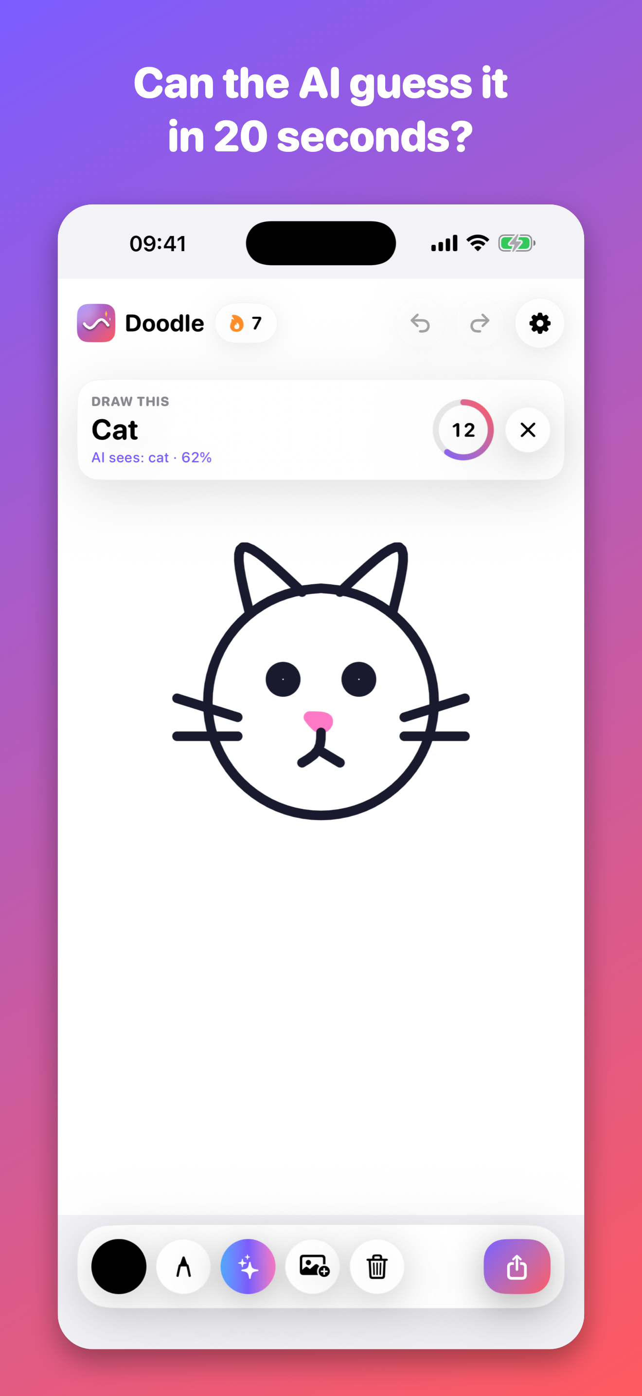 Doodle: Draw, AI Guess, Share screenshot 2