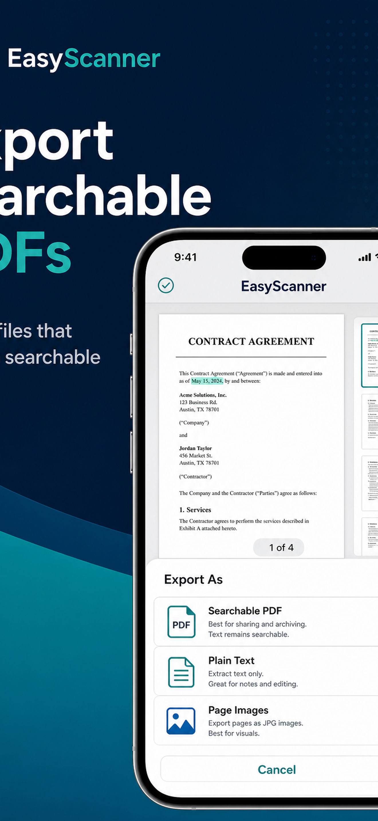 EasyScanner screenshot 4