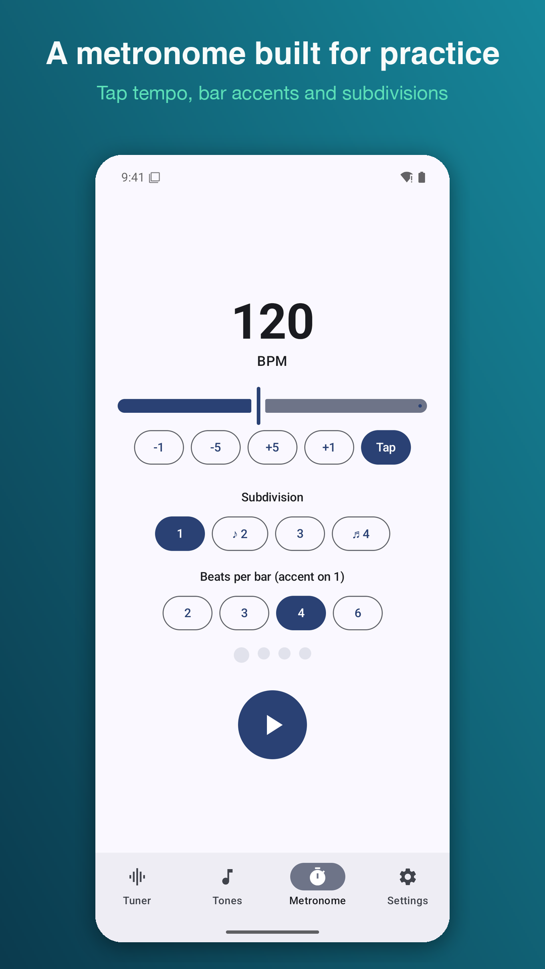EZ Tuner: Violin & Guitar screenshot 3