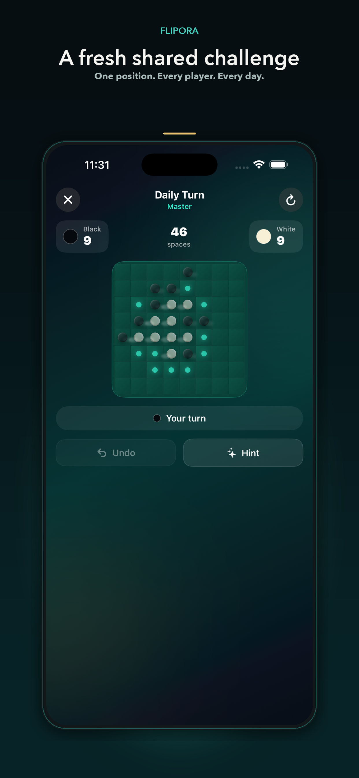 Flipora: Reversi Strategy screenshot 3