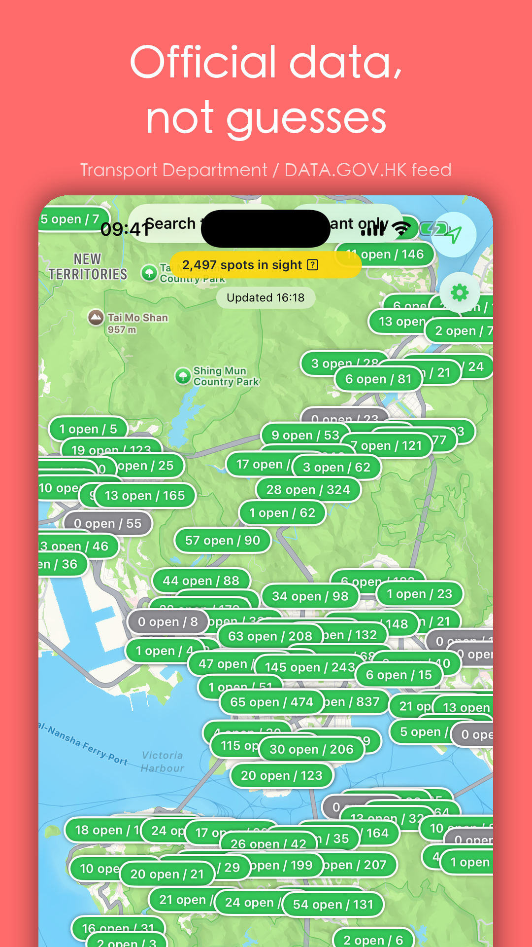 搵位 HK Parking – Live Meters screenshot 5
