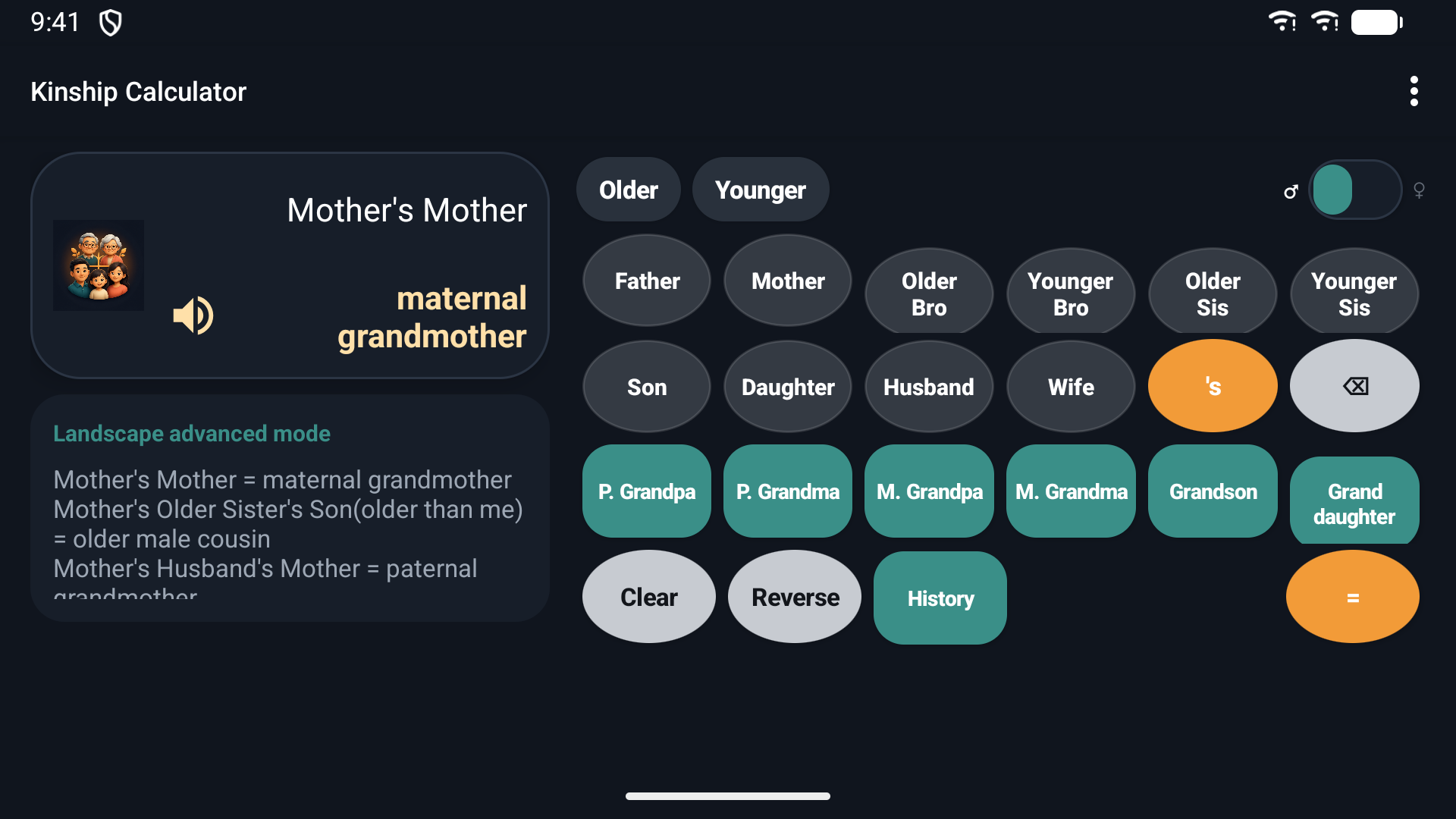 Kinship Calculator screenshot 7