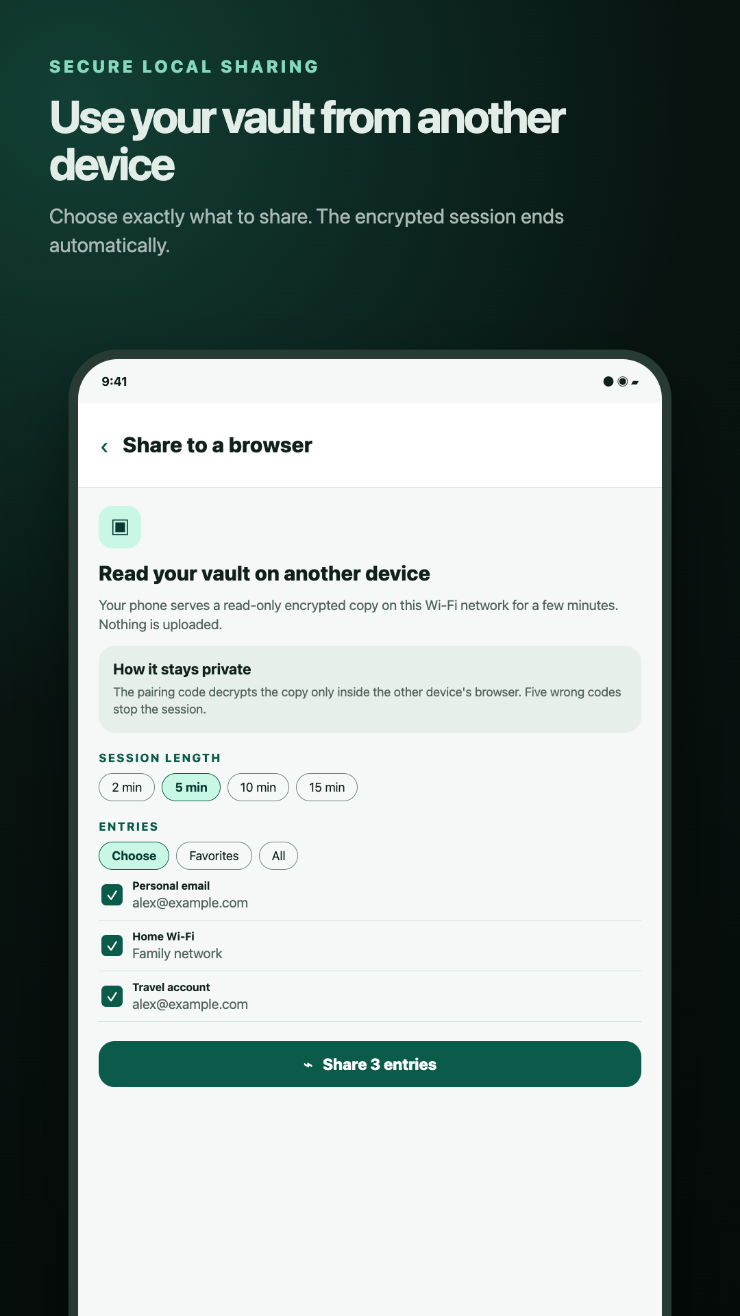 Passwords Locker screenshot 4