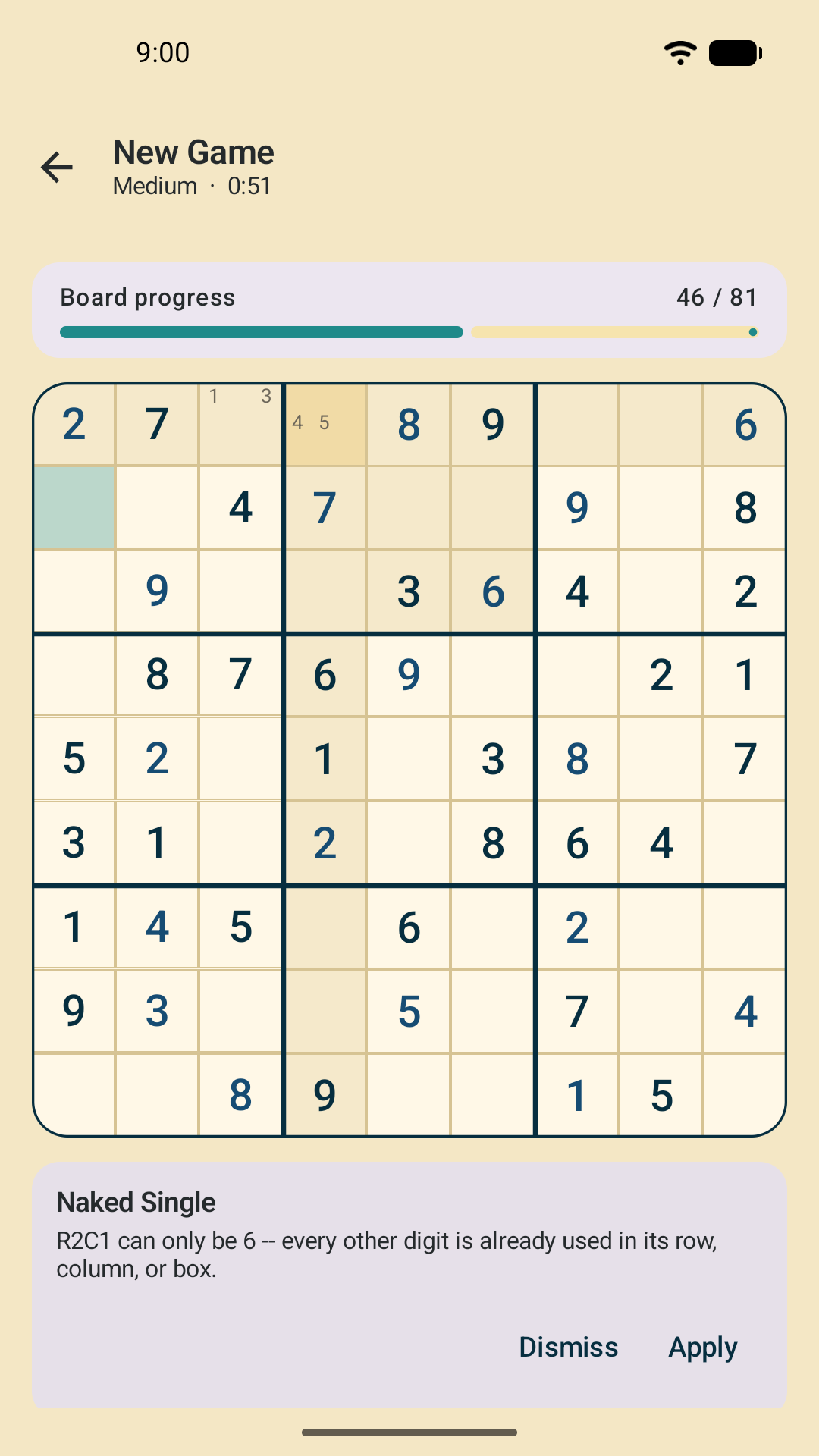 Nile Glyph Sudoku screenshot 3