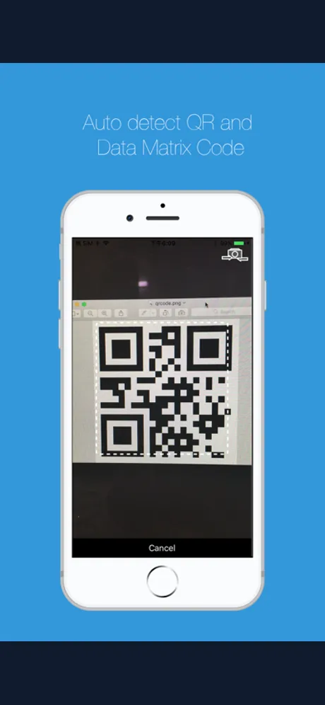 All In One Code Scanner：iPhone 應用程式畫面 1
