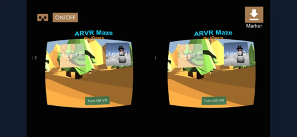 ARVR Maze：iPhone 應用程式畫面 2