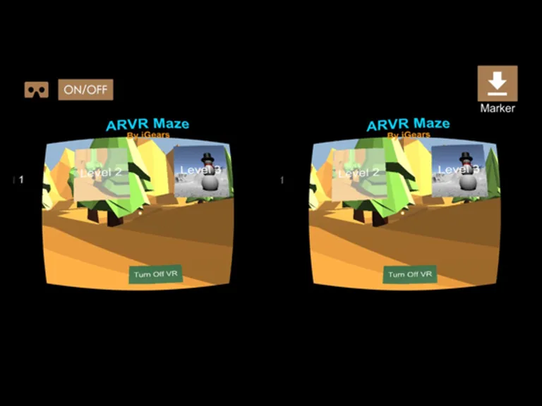 ARVR Maze：iPad 應用程式畫面 5