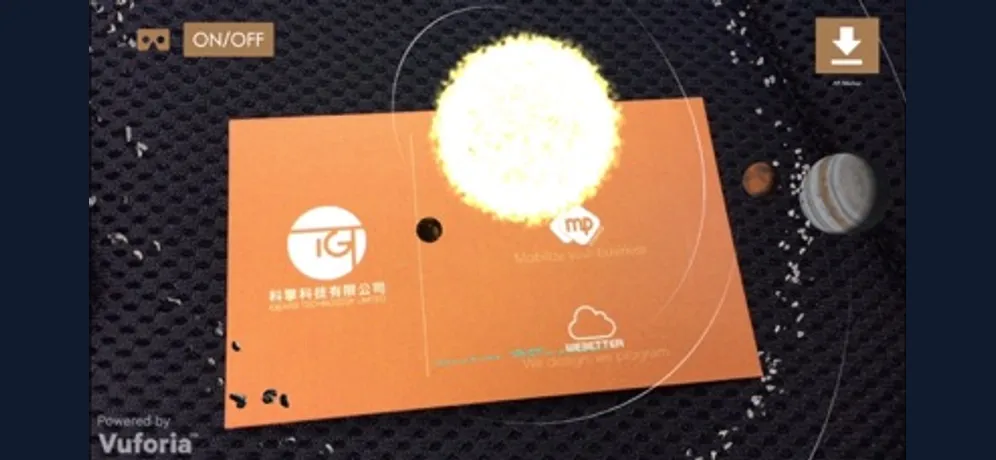 ARVR Solar System：iPhone 應用程式畫面 2