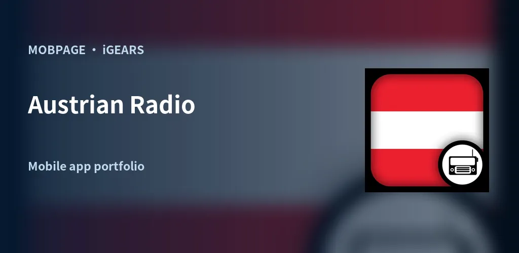 Austrian Radio feature artwork composed from its official app icon