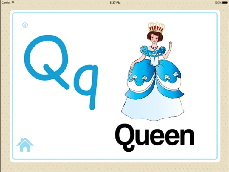 Baby Letter Cards: iPad app screen 6