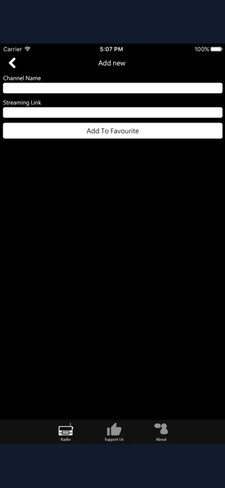 玻利維亞電台：iPhone 應用程式畫面 5