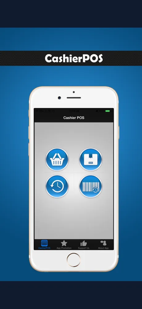 CashierPOS - Barcode Inventory Sales system：iPhone 應用程式畫面 1