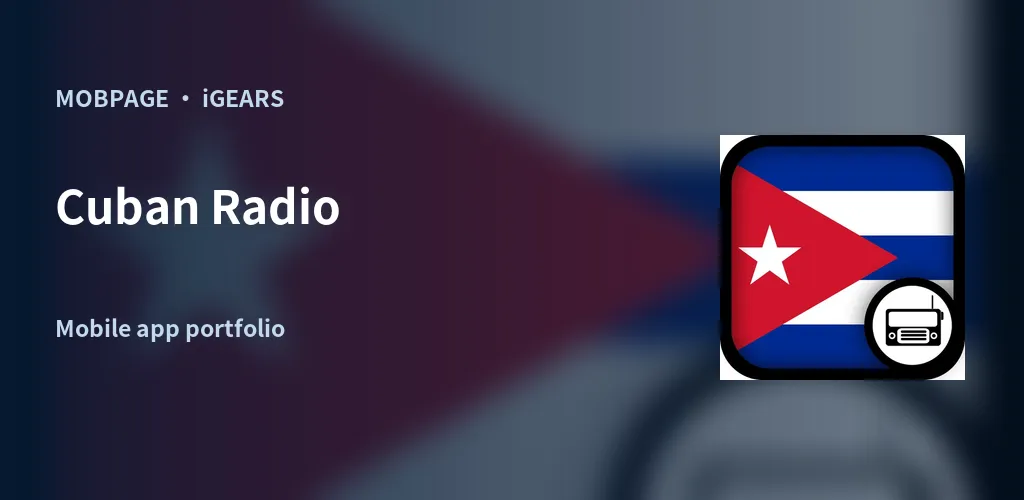 Cuban Radio feature artwork composed from its official app icon