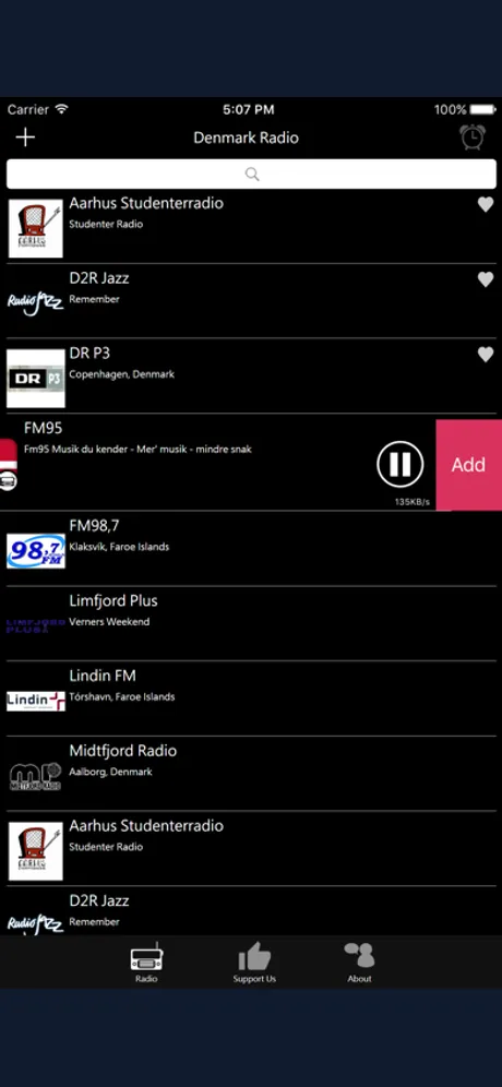 Danish Radio - Dansk Radio: iPhone app screen 4
