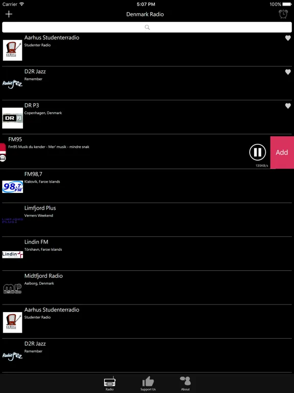 Danish Radio - Dansk Radio: iPad app screen 9