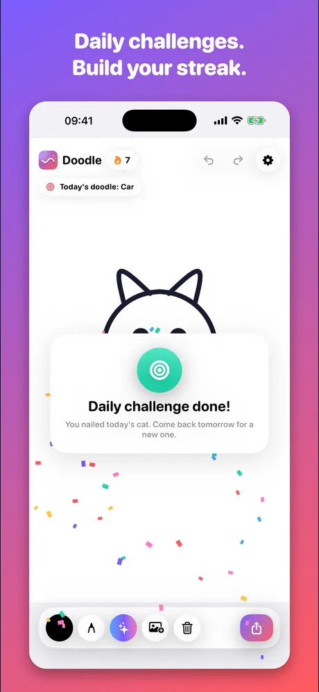 Doodle: Draw, AI Guess, Share: app screen 3
