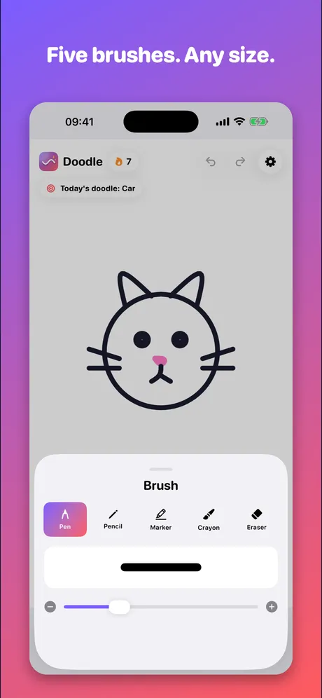 Doodle: Draw, AI Guess, Share: app screen 5