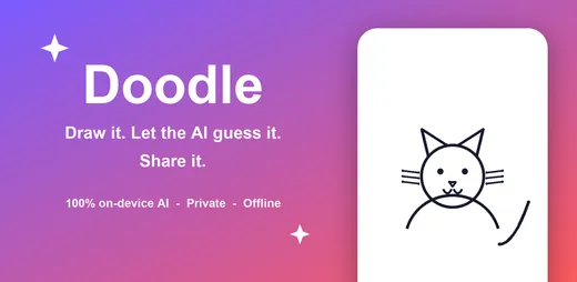 Doodle: Draw, AI Guess, Share app artwork