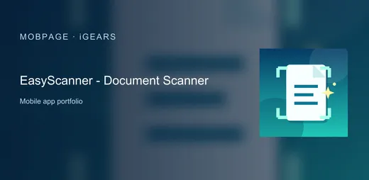 EasyScanner - Document Scanner artwork composed from its supplied app icon
