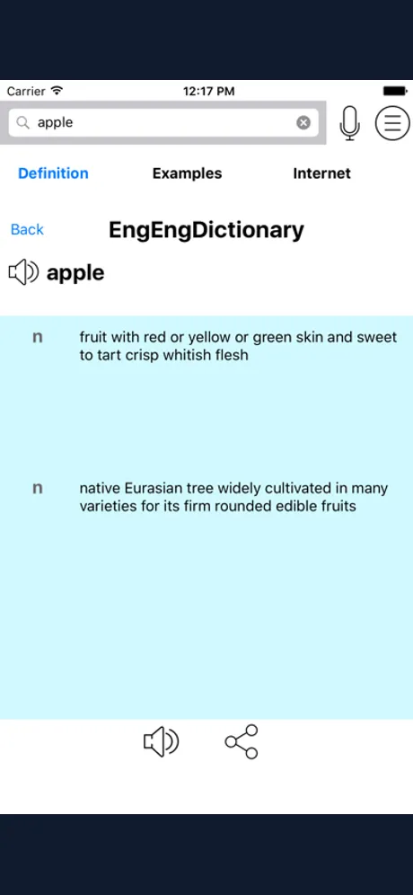 English English Dictionary：iPhone 應用程式畫面 2