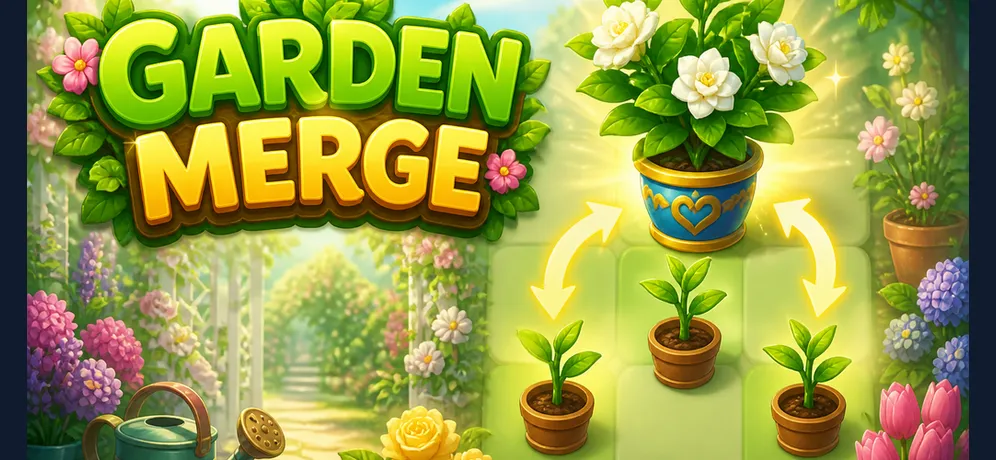 Garden Merge: app screen 2