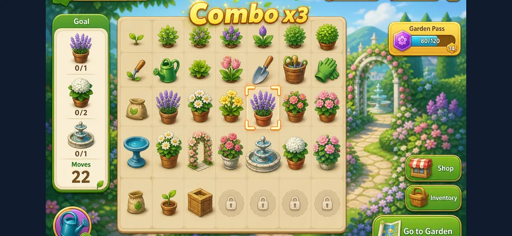 Garden Merge: app screen 5