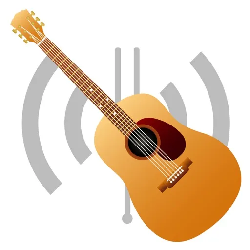 Guitar Tuner - Realistic Sound 應用程式圖示