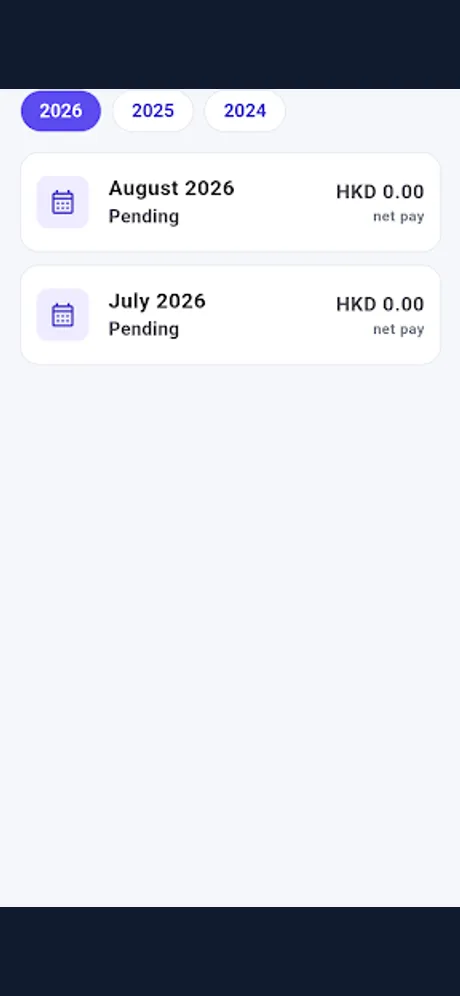 HRFlowTech: Android app screen 6