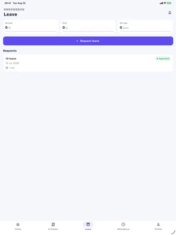 HRFlowTech 人力資源：iPad 應用程式畫面 13