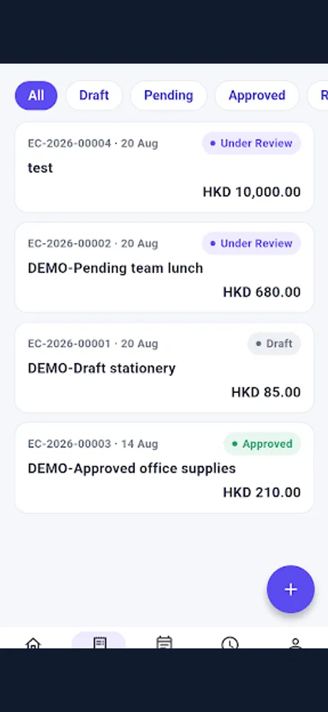 HRFlowTech 人力資源：Android 應用程式畫面 5