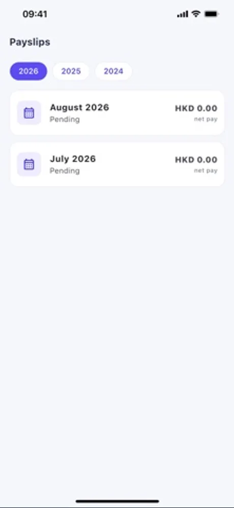 HRFlowTech 人力資源：iPhone 應用程式畫面 9