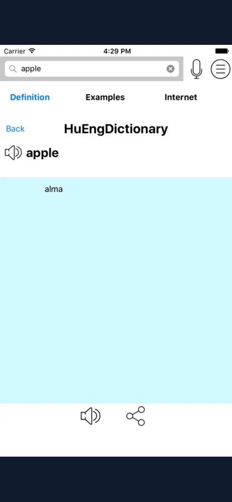 Hungarian English Dictionary - HuEngDict：iPhone 應用程式畫面 2