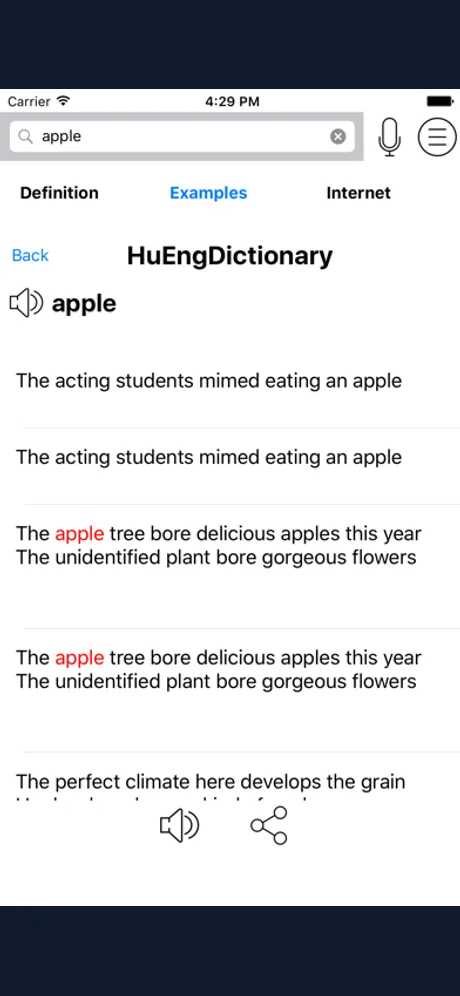 Hungarian English Dictionary - HuEngDict：iPhone 應用程式畫面 3