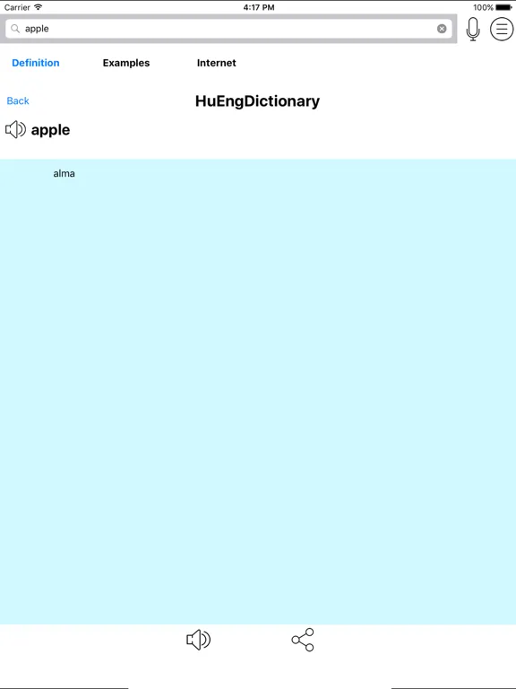 Hungarian English Dictionary - HuEngDict：iPad 應用程式畫面 5