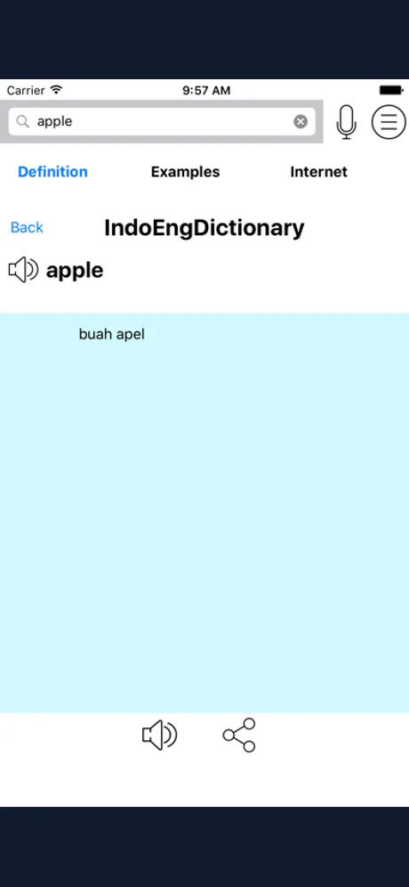 Indonesian English Dictionary - IndoEngDict：iPhone 應用程式畫面 2