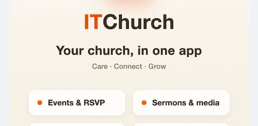 ITChurch 的官方應用程式主視覺
