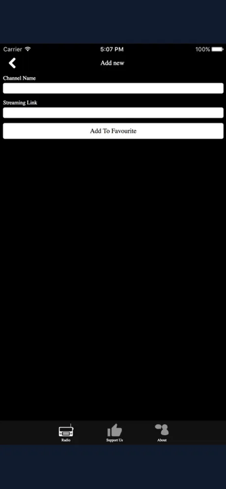 Laos Radio: iPhone app screen 5
