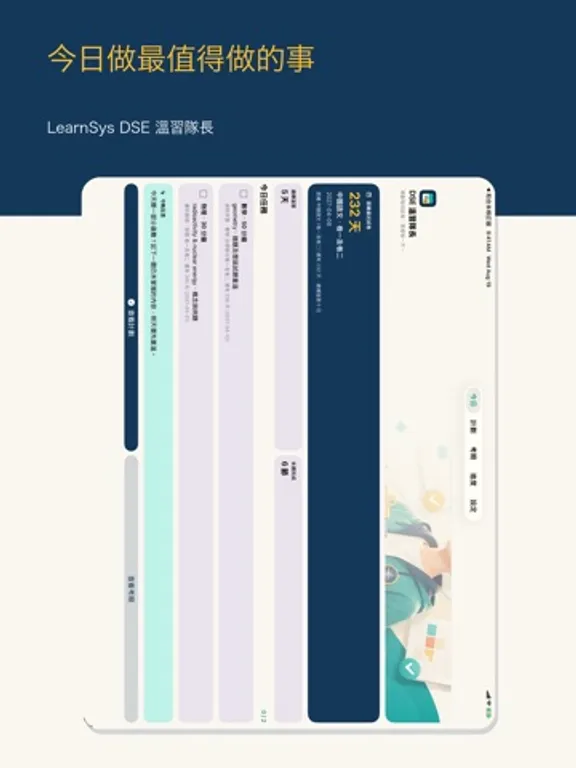 LearnSys DSE Study Captain: iPad app screen 10