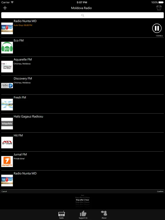 Moldovan Radio - MD Radio: iPad app screen 8