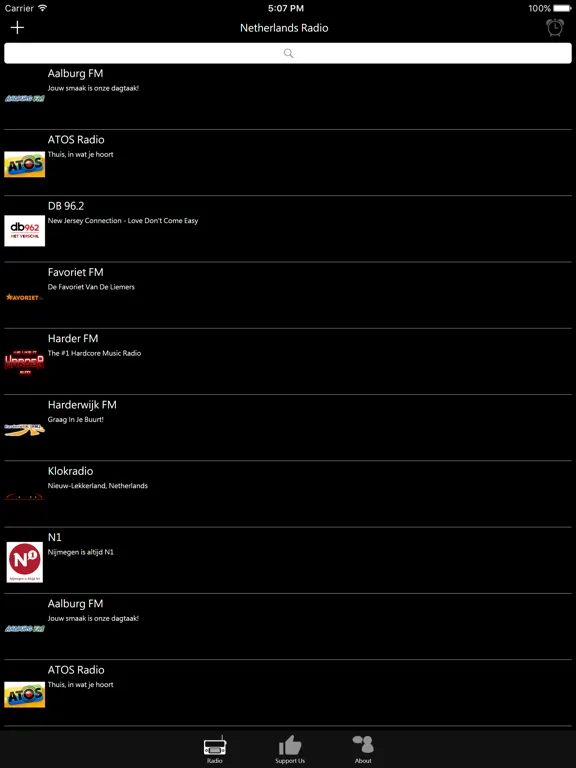 Dutch Radio - Nederlandse Radio: iPad app screen 6